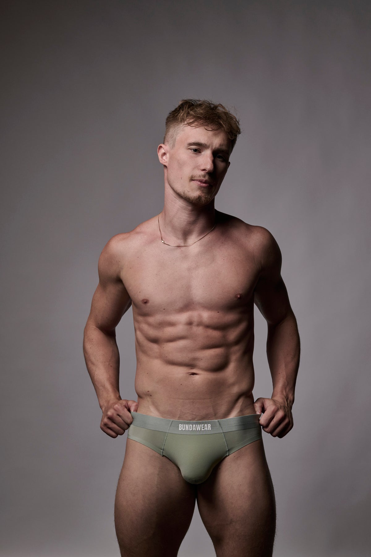 BUNDA-Air Briefs Green