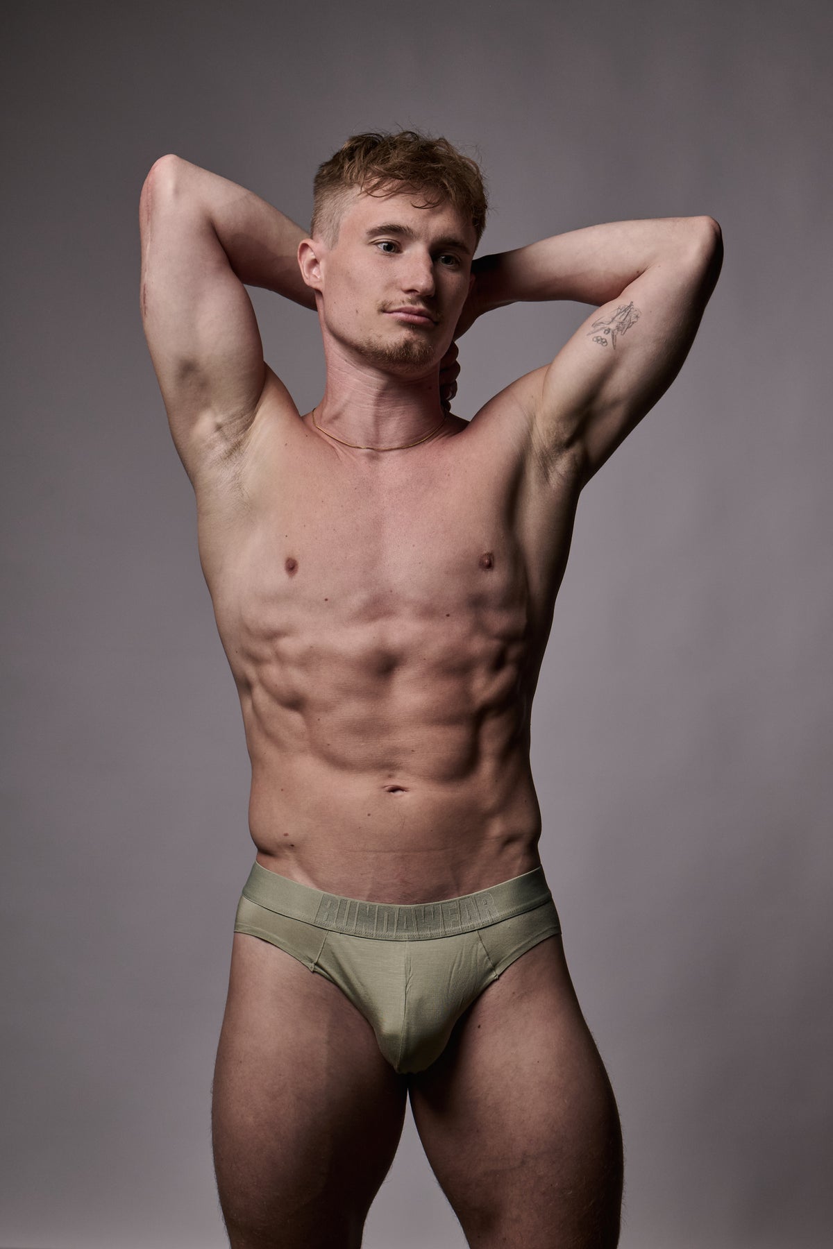 BUNDA-Wear Modal Briefs Olive Green
