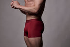 BUNDA-Wear Modal 3" Trunks Crimson Red