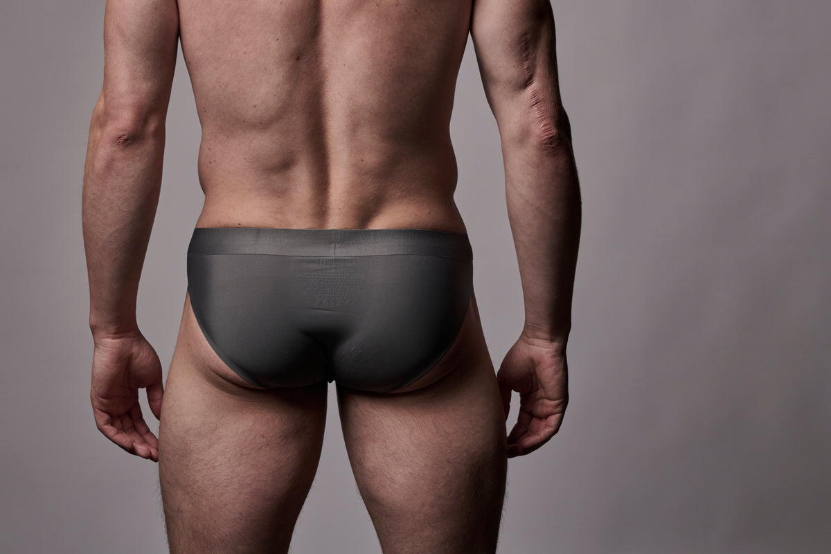 BUNDA-Air Briefs Grey
