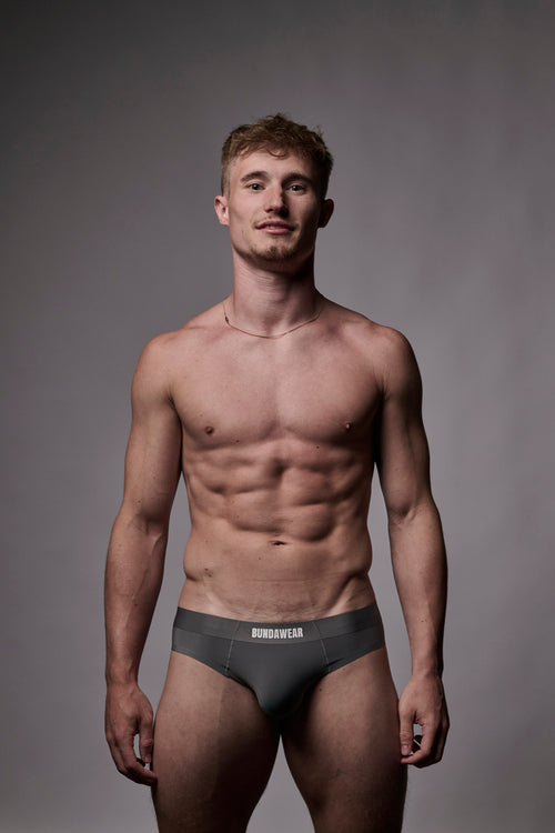 BUNDA-Air Briefs Grey