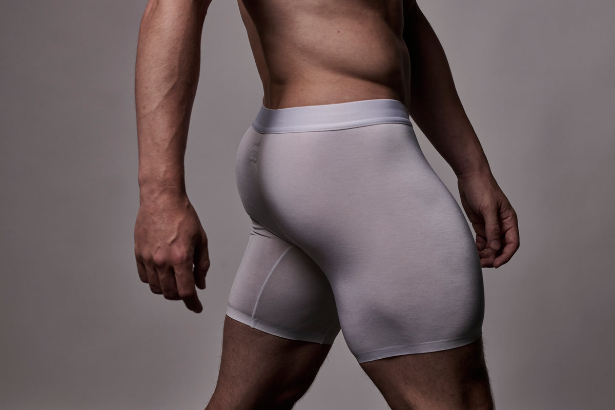 BUNDA-Wear 5" Trunk Crisp White