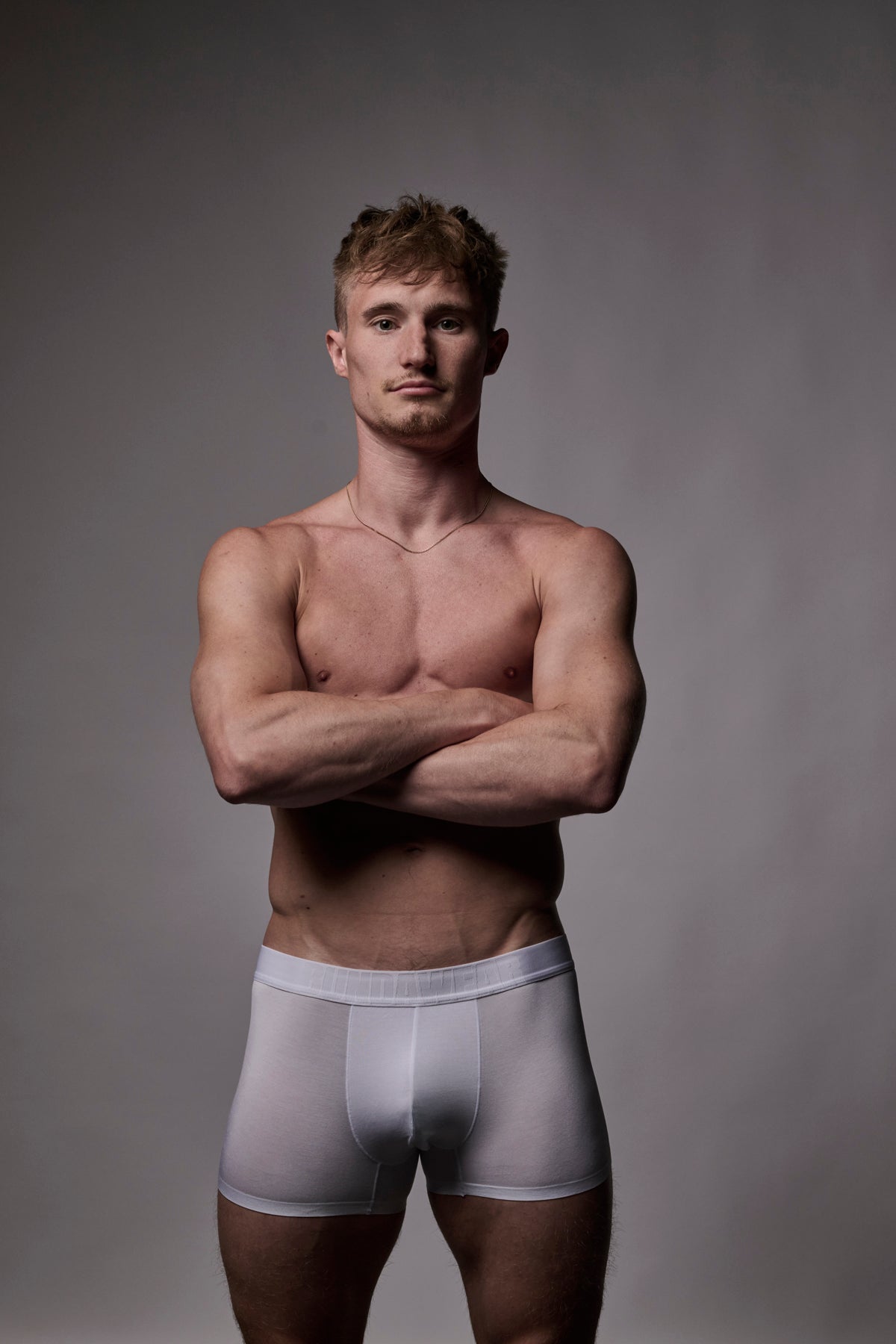 BUNDA-Wear Modal 3" Trunks Crisp White