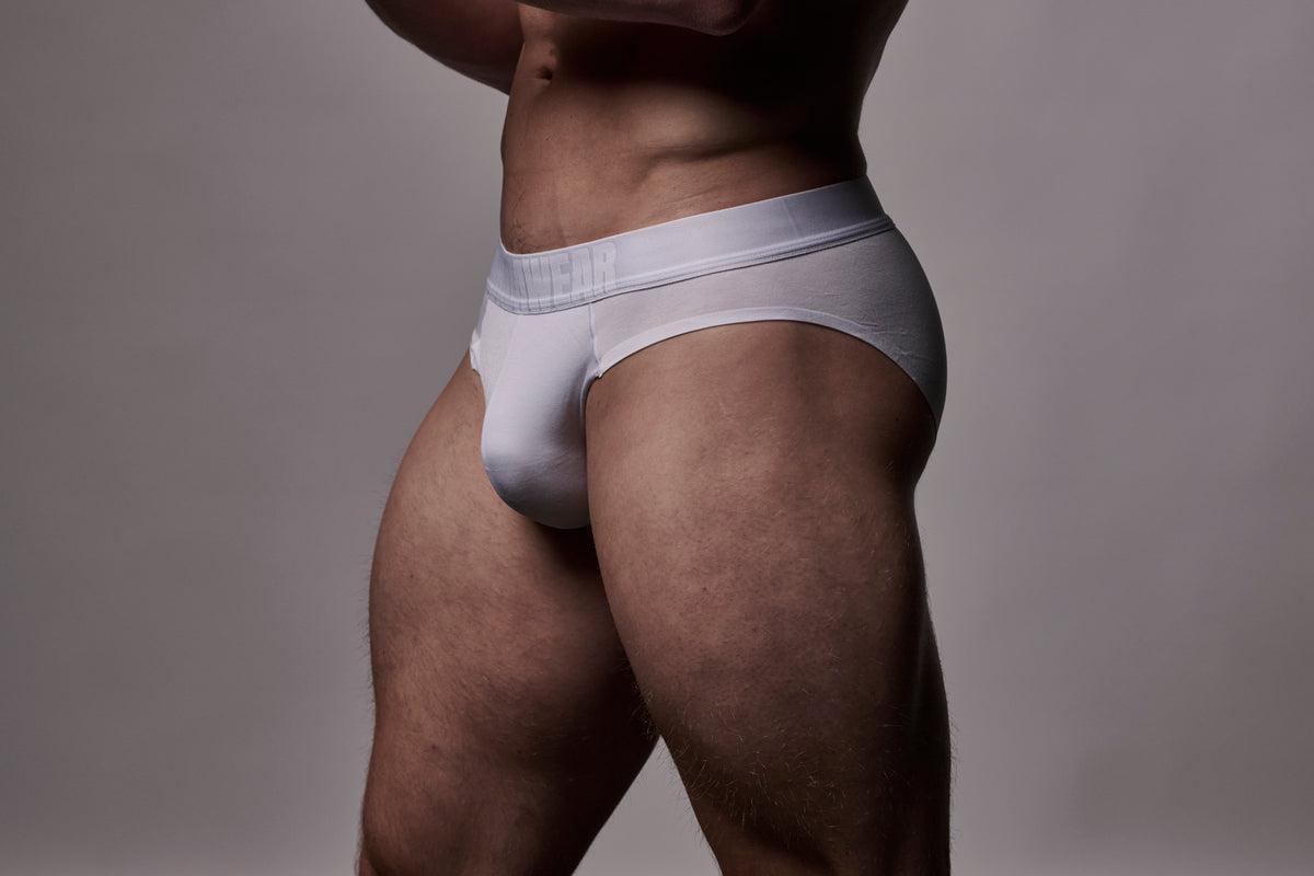 BUNDA-Wear Modal Briefs Crisp White