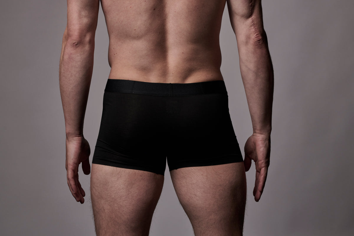BUNDA-Wear Modal 3" Trunks Jet Black