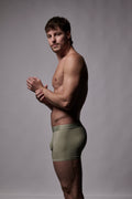 BUNDA-Wear Modal 3" Trunks Olive Green