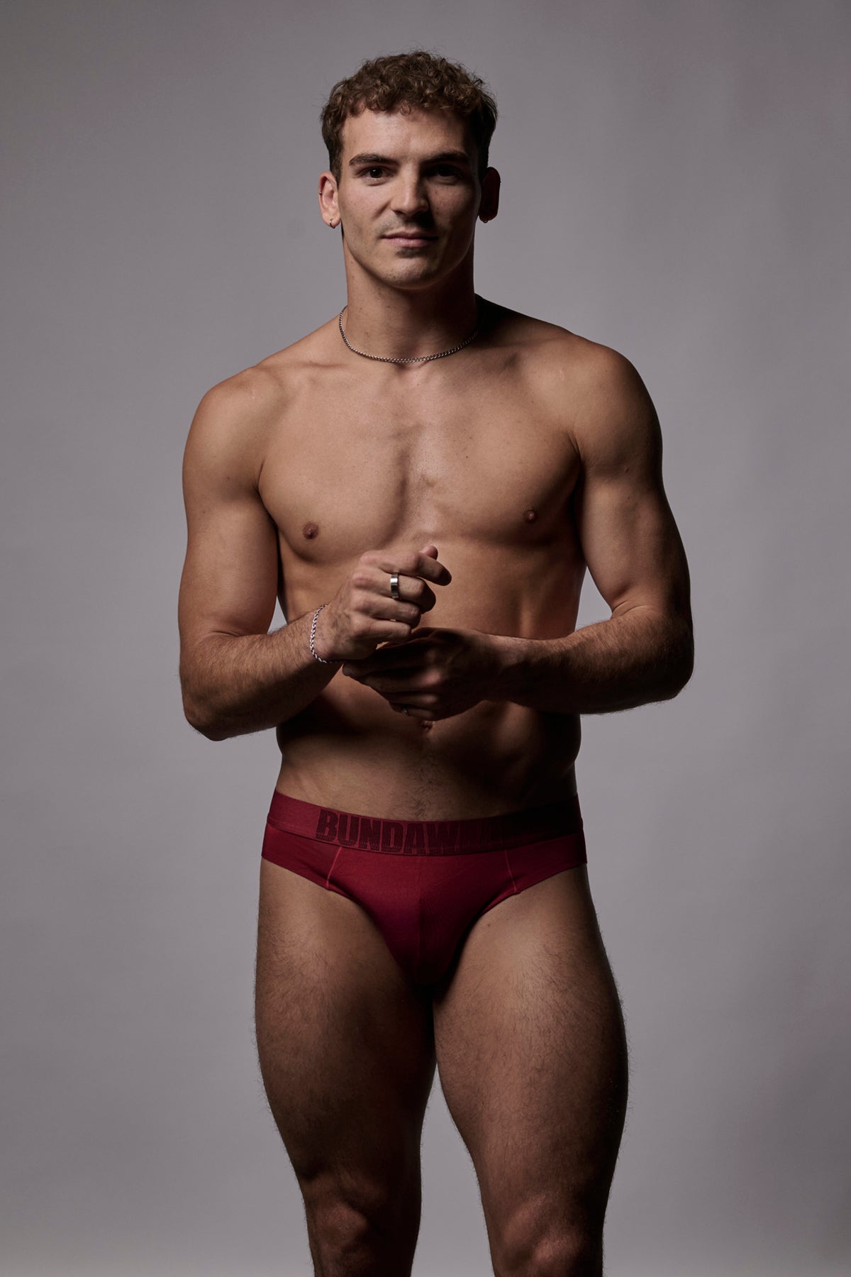 BUNDA-Wear Modal Briefs Crimson Red