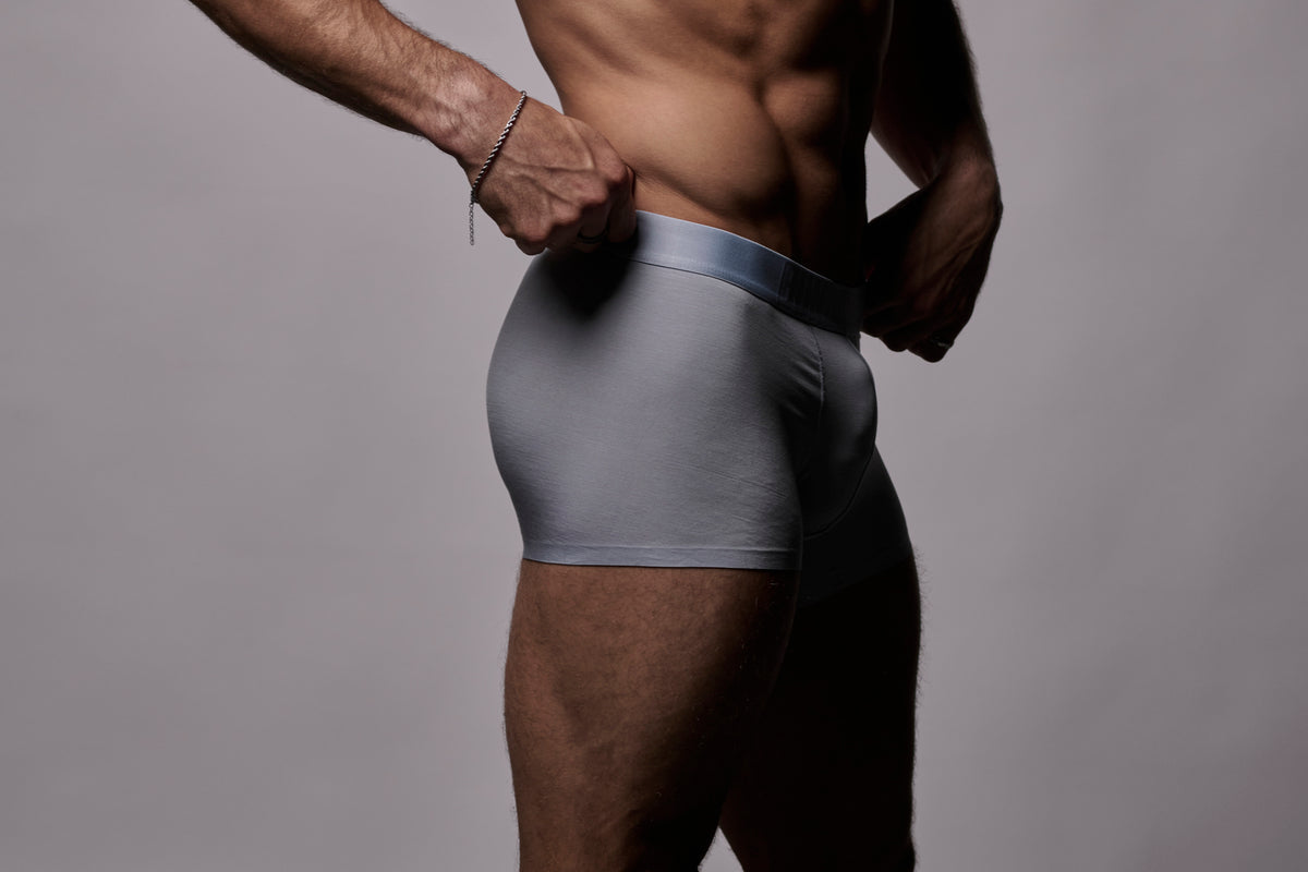 BUNDA-Wear Modal 3" Trunks Baby Blue