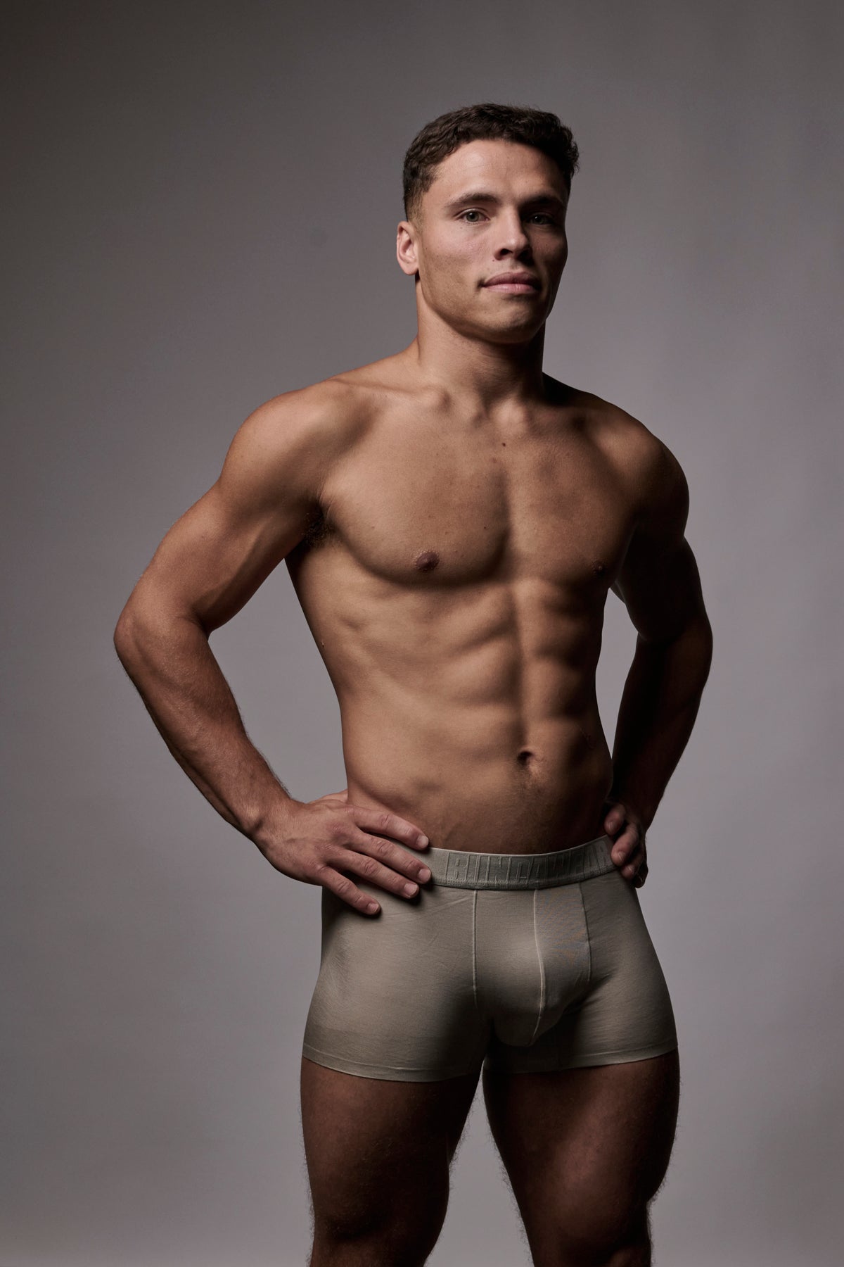 BUNDA-Wear Modal 3" Trunks Sand Khaki